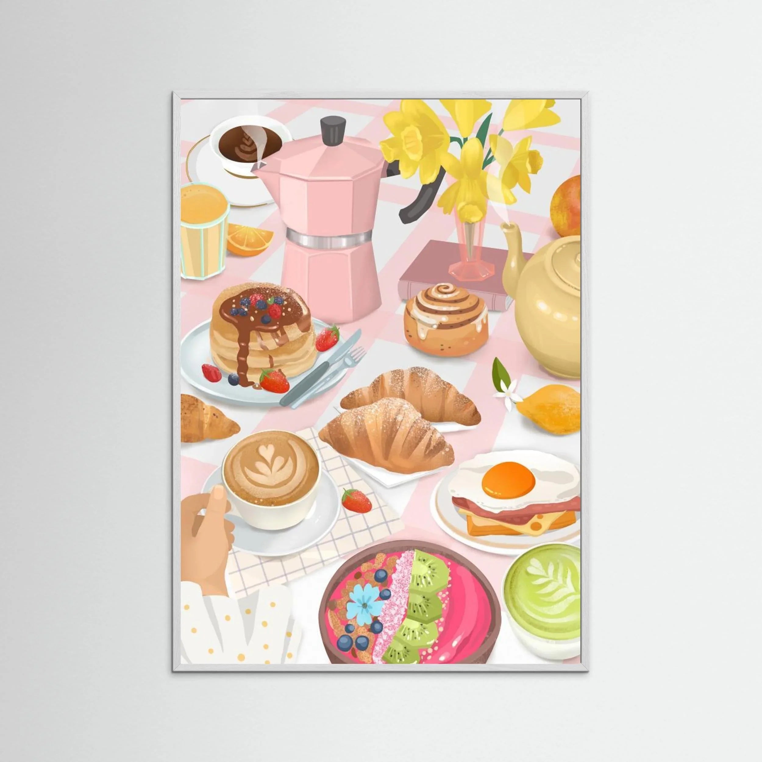 Breakfast & Brunch by Petra Lizde - Fine Art Paper Print - dreamtprint.art - 14 x 21 cm / 5 x 8″ (A5)